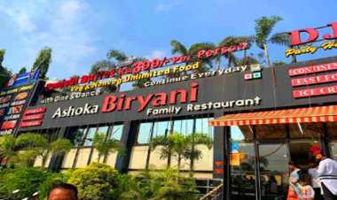 अशोका बिरयानी में  महिला के सामने गाली -गलौज - धमकी